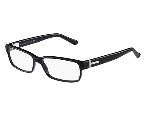 Gucci RARE GG 1651 29A Polished Black Eyeglasses Frames 